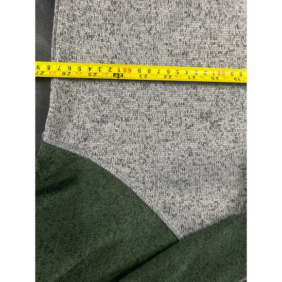 Duluth Pack Artisans NWT Quarter Zip Pullover Gray Green Sweater XL - Picture 7 of 7